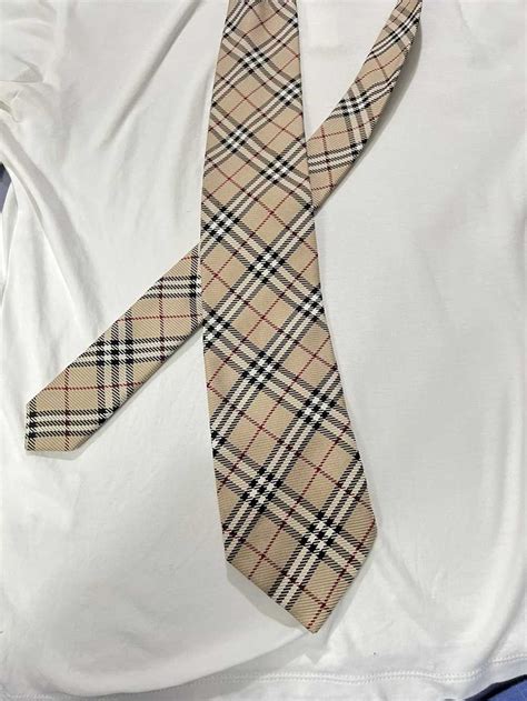 burberry classic nova check tie